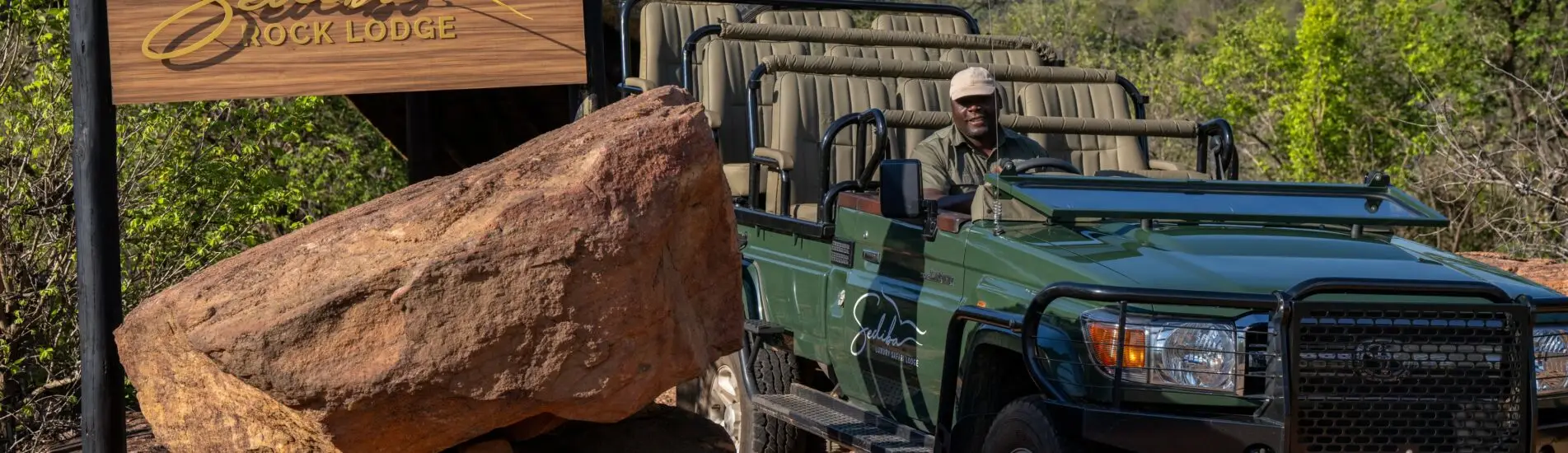 Twice daily game drives at Sediba Luxury Lodge with Moyo the most experienced game ranger behind the wheel