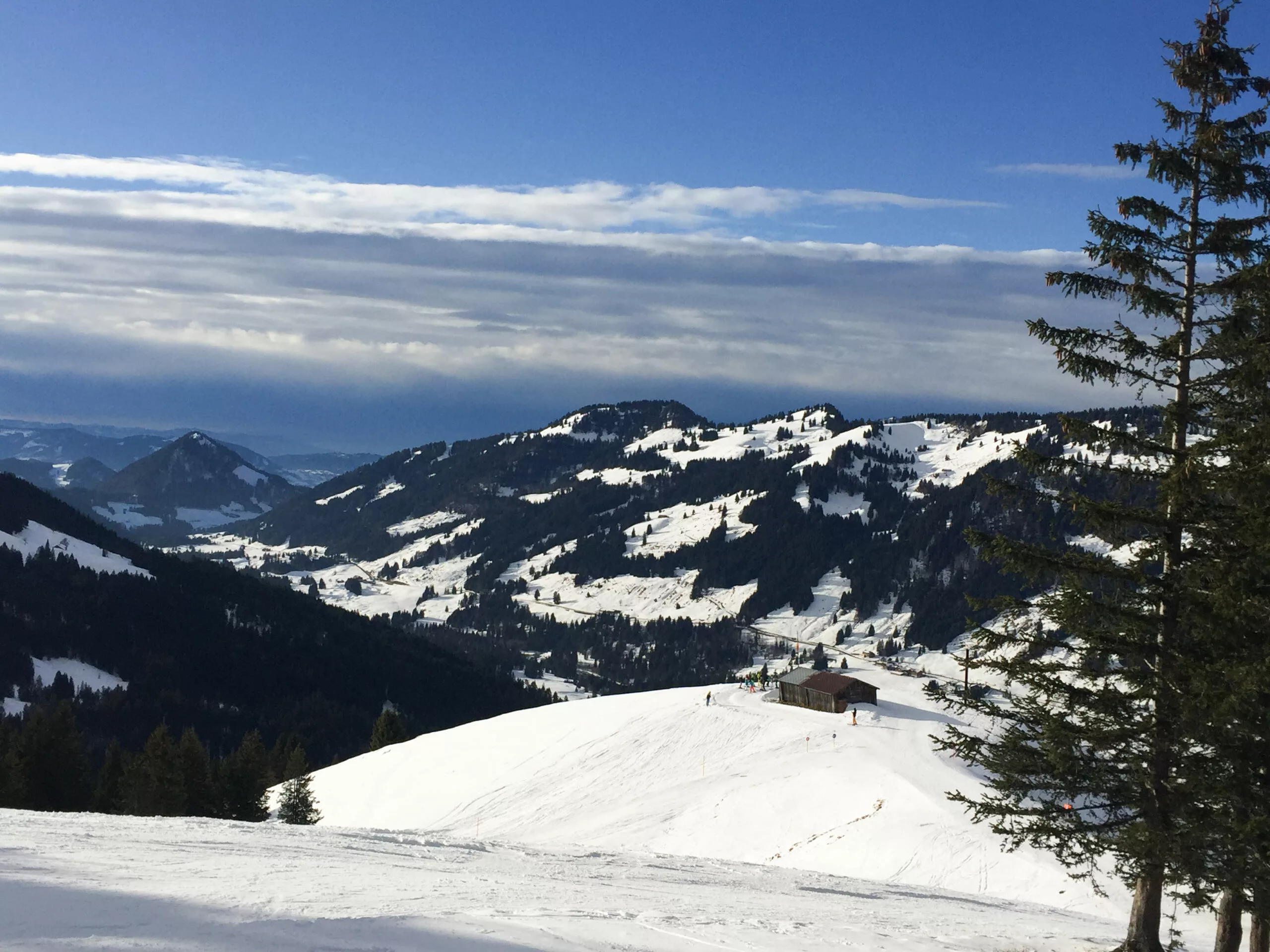 Ski resort Balderschwang, Allgäu