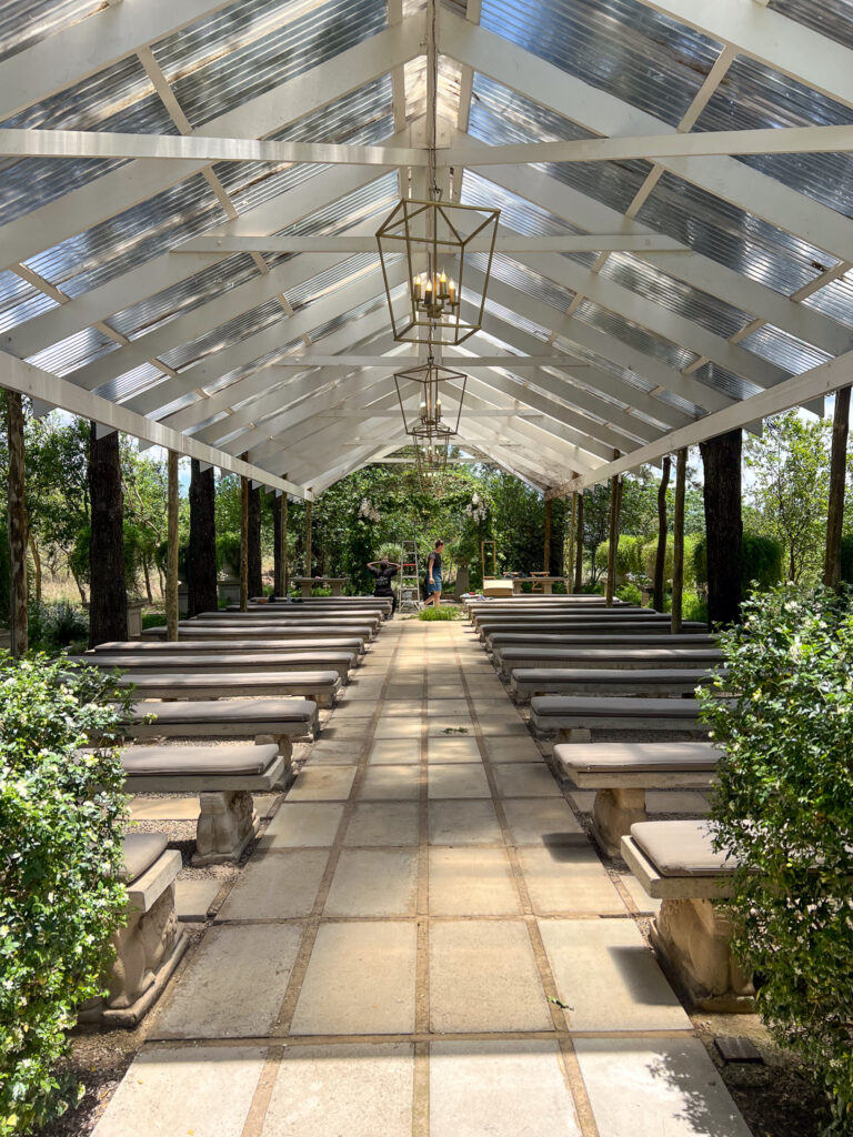 Open air chapel at The Forum White Light in Johannesburg