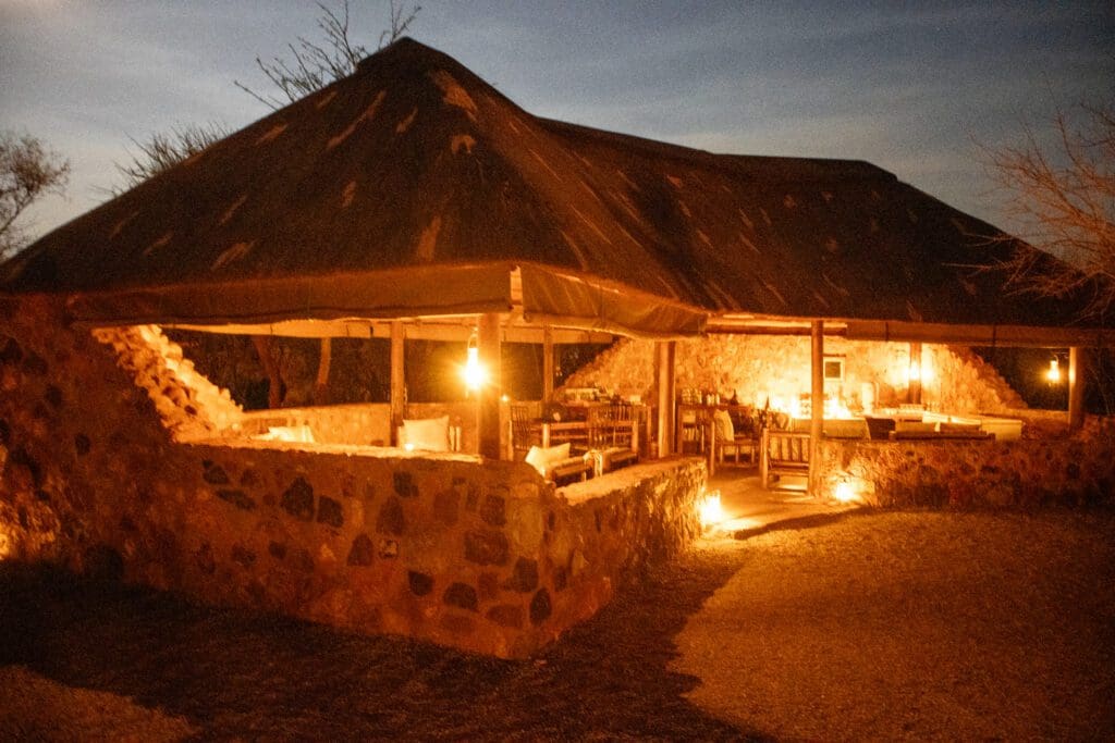 The lounge area at Mosetlha