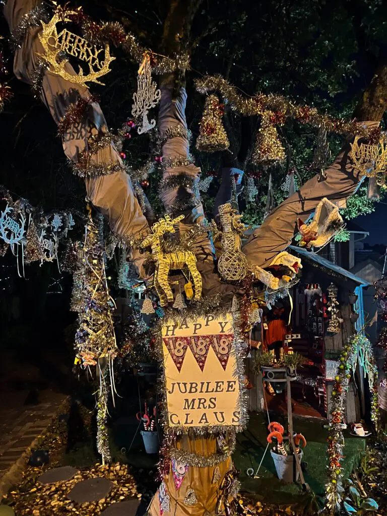 Decorated House by Mrs Claus, Moray Avenue Bryanston