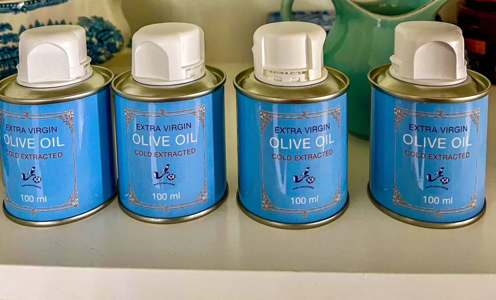 Olive oil created at Babylonstoren's Olive tasting and balsamic vinegar tour