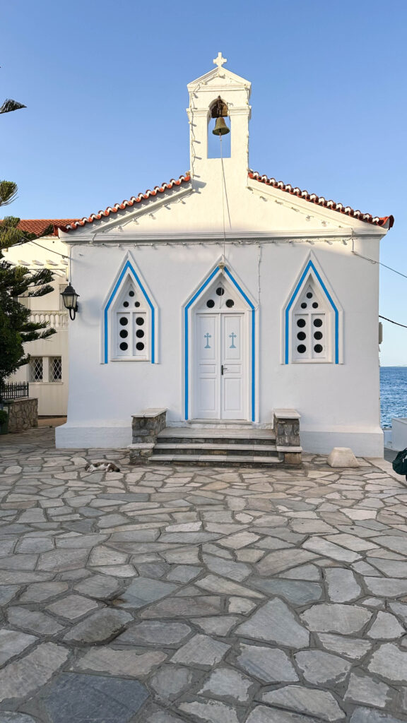 Agia Varvara, Andros Chora, Griechenland, Greece