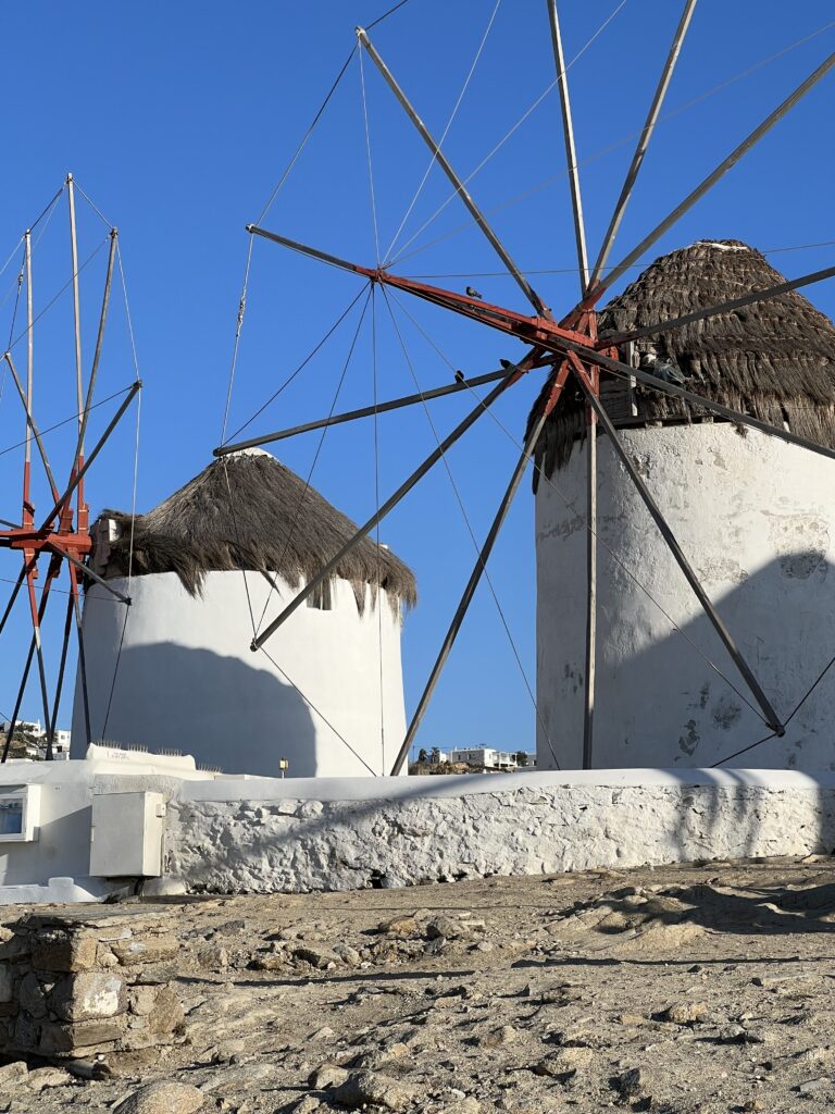 Mykonos, Greece, Windmills