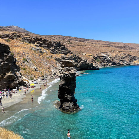 Tis Grias to Pidima Beach, Andros