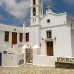 Chruch in Volax, Tinos, Greece. Kirch in Volax, Tinos, Griechenland