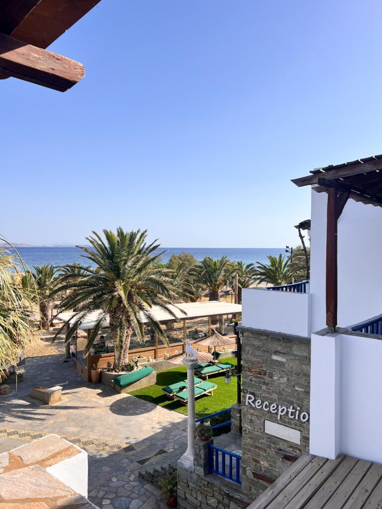 Aktio Aegeou family-friendly resort Tinos. Familienfreundliches Resort