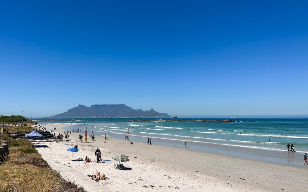 Bloubergstrand Beach, Cape Town, Kapstadt
