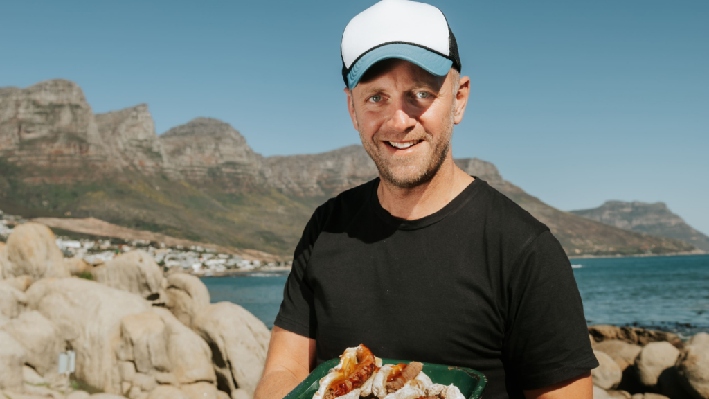 Jan Scannel the braai master Credit: Foodandhome Magazine South Africa