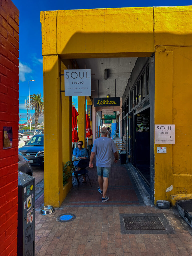 The classical Victorian-side walk in Kalk Bay