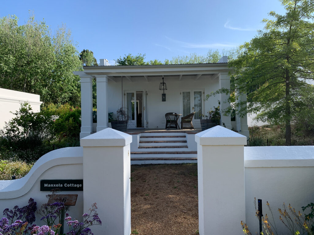 A cottage on Boschendal Wine Estate