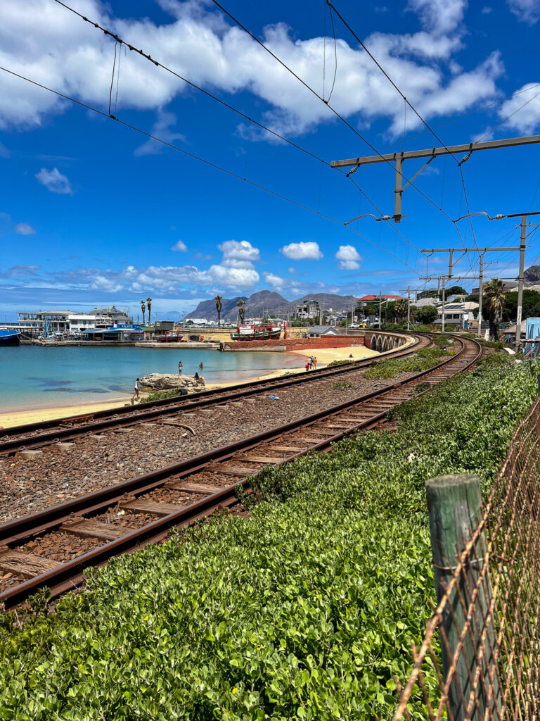 The train route from Kalk Bay to Cape Town with the most scenic views