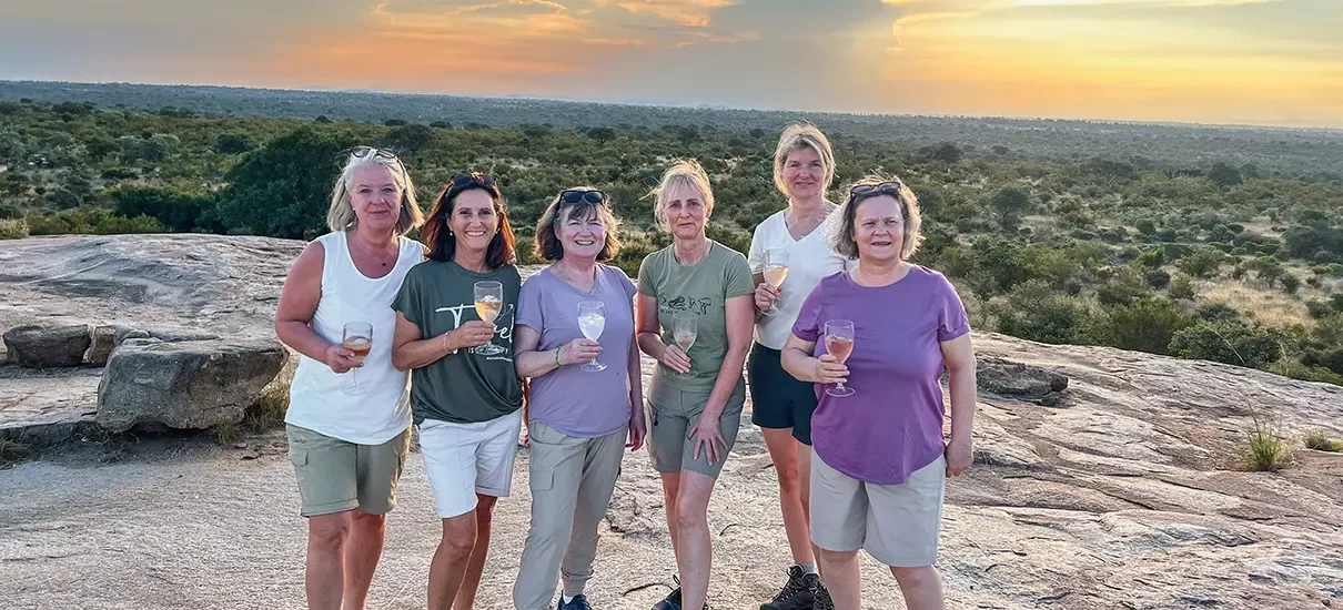 Small Group of Ladies on the Kruger & Cape Town trip