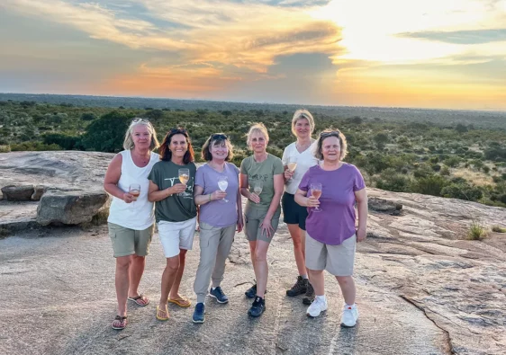 Small Group of Ladies on the Kruger & Cape Town trip