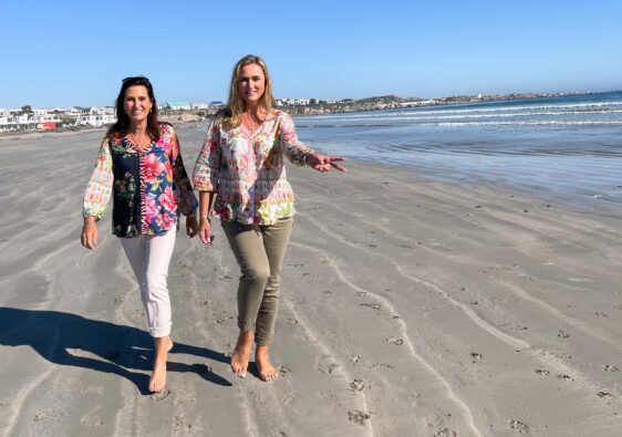 Your tour guides Bernie and Petra showing you what green luxury travel feels like