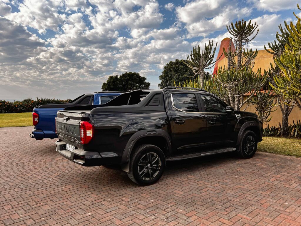 LDV Double Cab parked at Sandcastle Villa for off-road exploration
